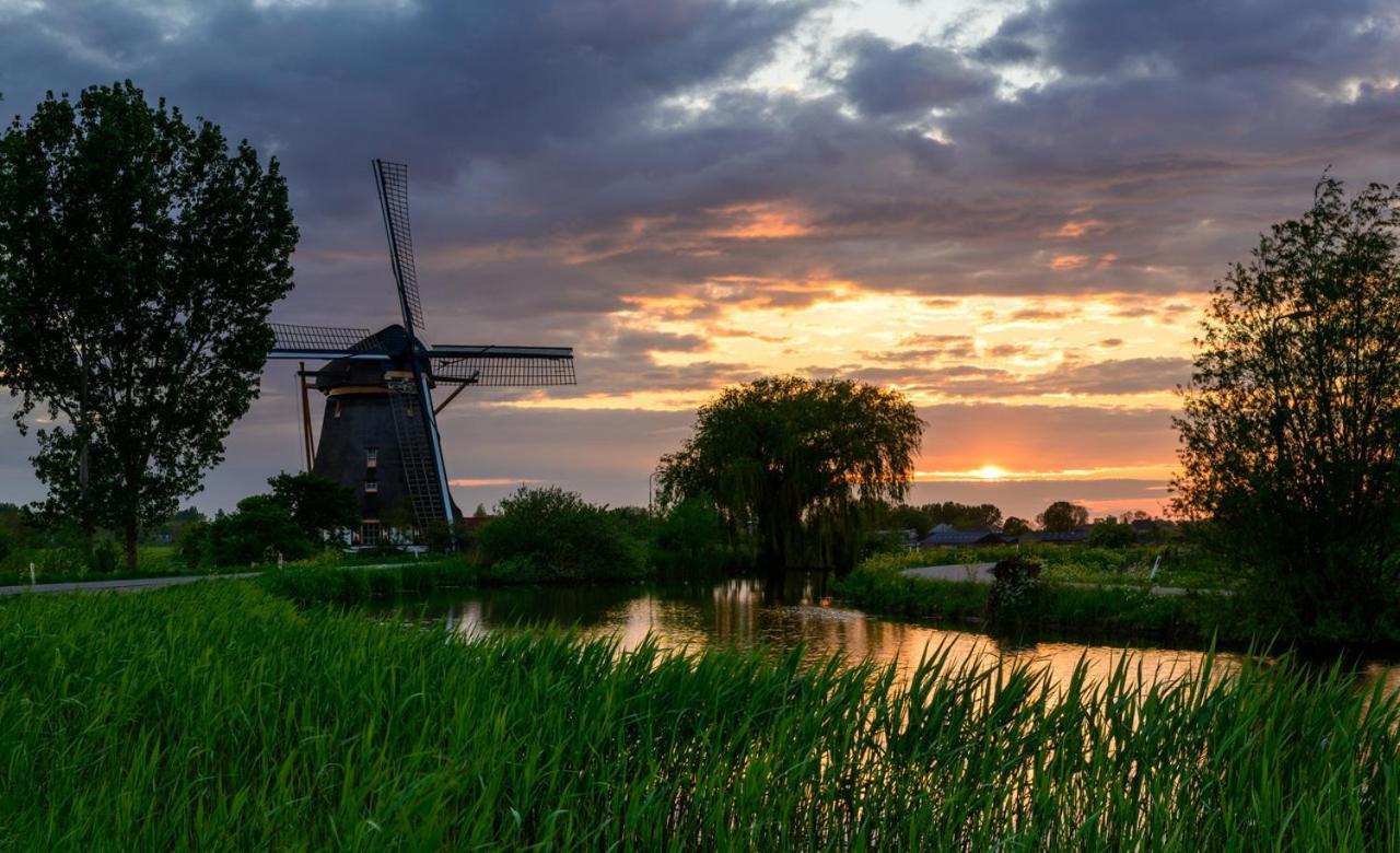 Mondriaanmolen, A Real Windmill Close To Amsterdam 압카우더 외부 사진